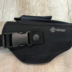 Crosman, Pistol Holter, Accesory Pocket, Quick Release Buckle, Black